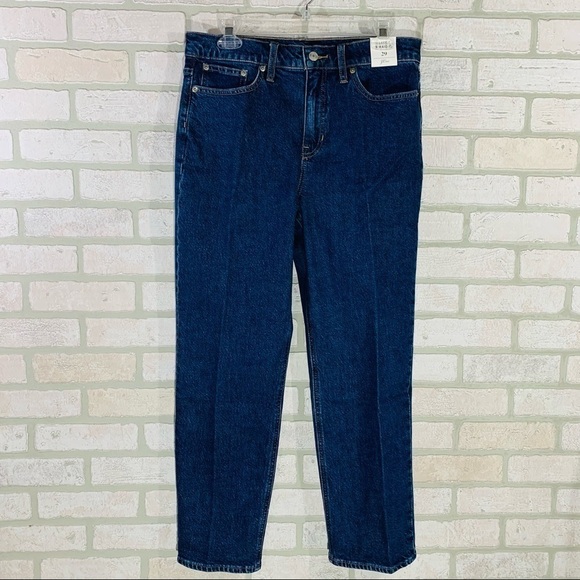 J. Crew NWT High Rise Classic Straight Leg Pants in Copper Square Wash S… - Picture 4 of 12